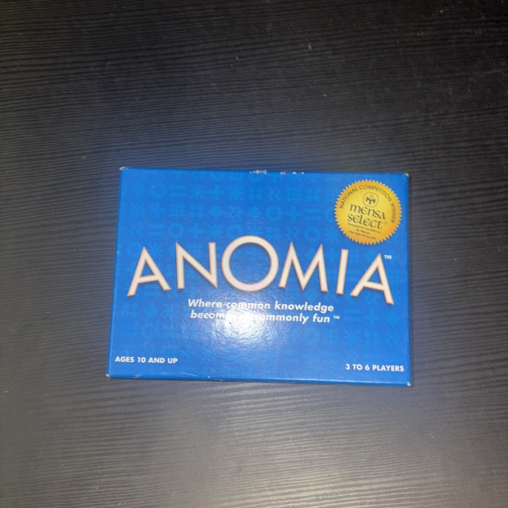 ANOMIA Card Game - Where Common Knowledge Becomes Uncommonly Fun
